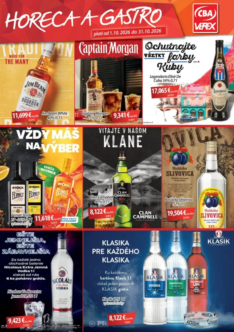 CBA Verex leták od 01.10.2026