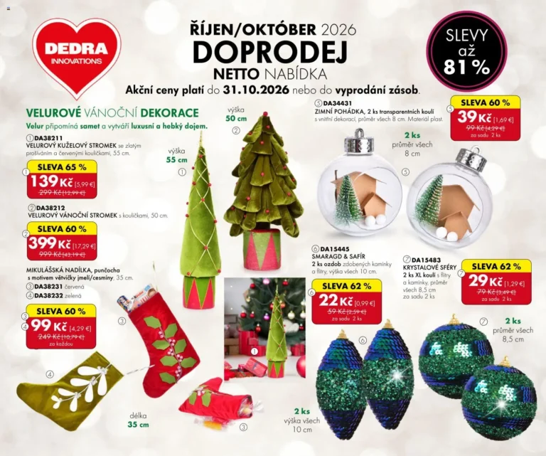 Dedra leták od 01.10.2026