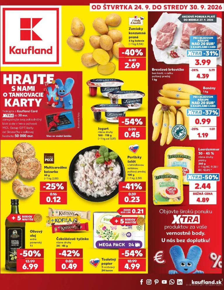 Kaufland leták od 24.09.2026
