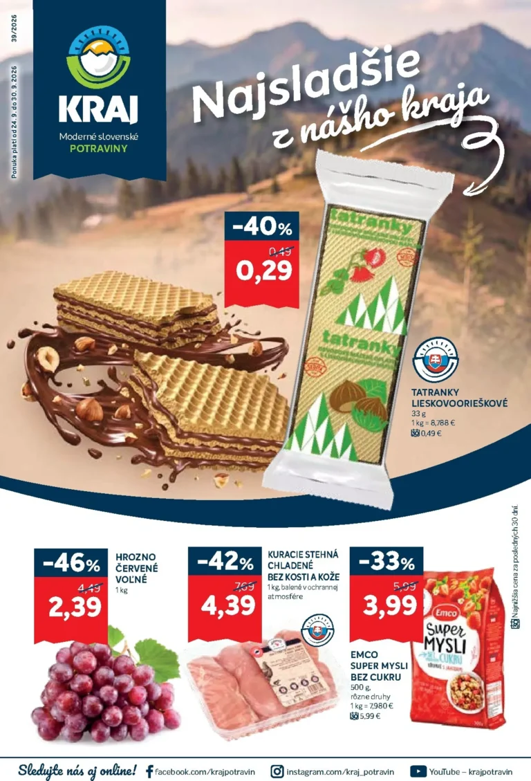 Kraj leták od 24.09.2026