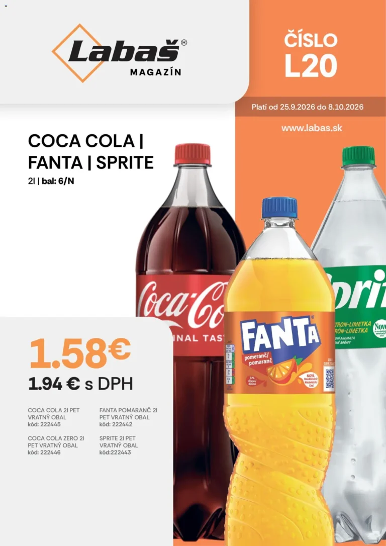 Labaš leták od 25.08.2026