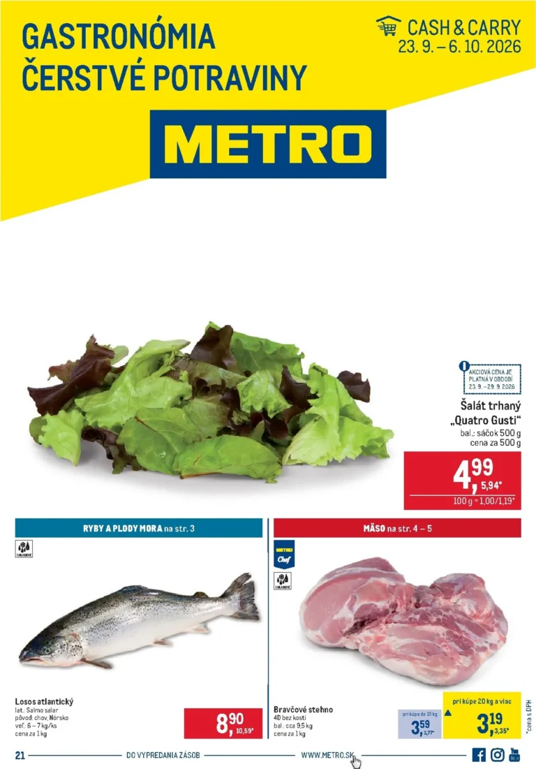 Metro leták od 23.09.2026