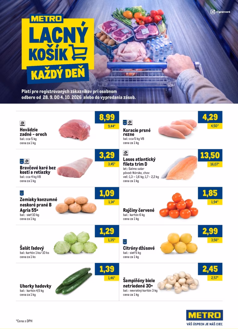 Metro leták od 28.09.2026