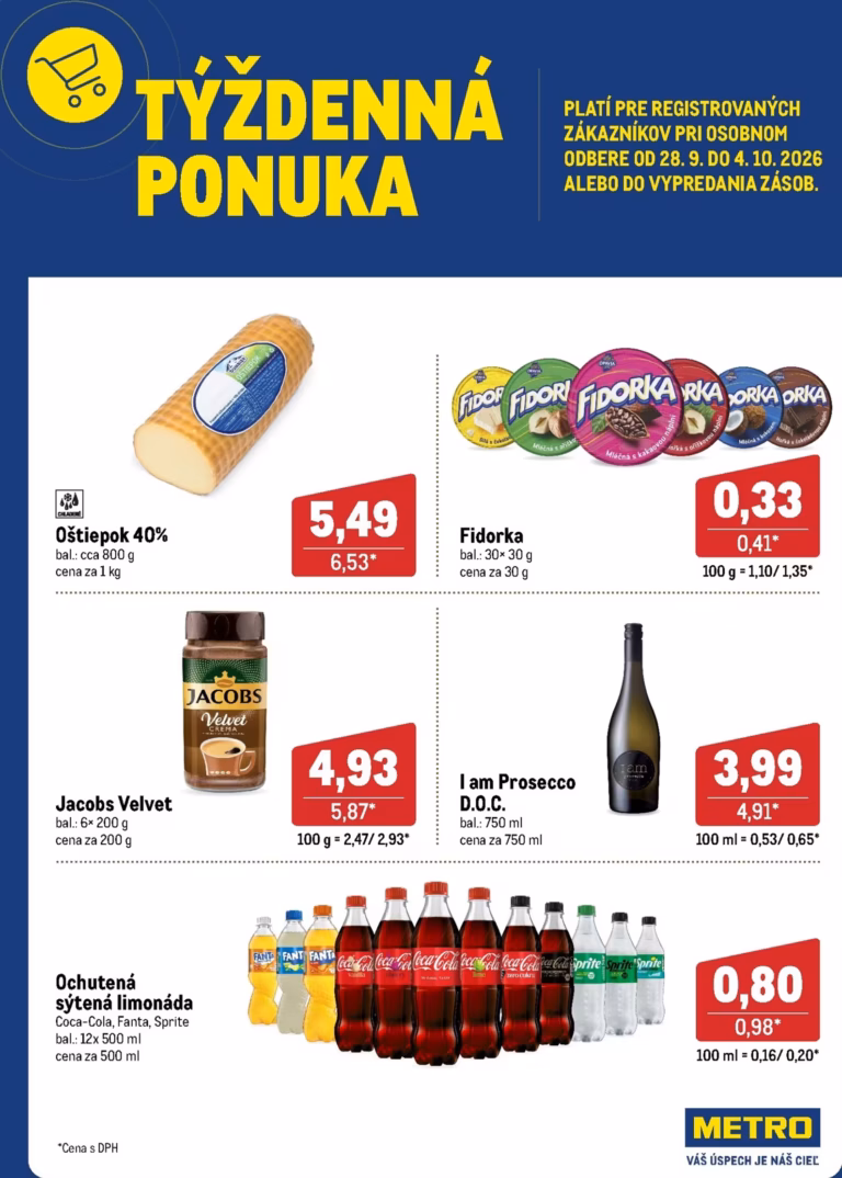Metro leták od 28.09.2026