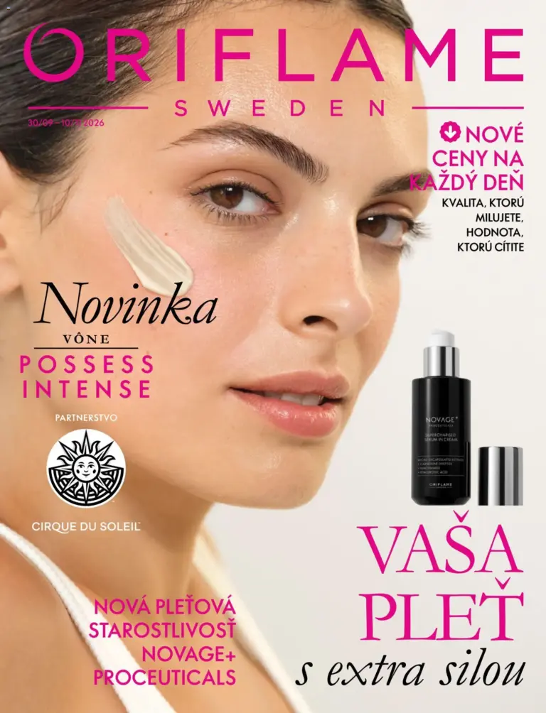 Oriflame leták od 30.09.2026