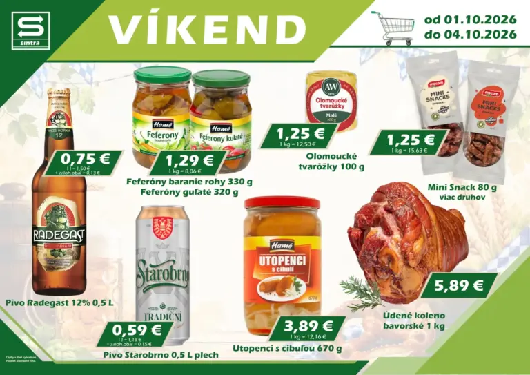 Sintra leták od 01.10.2026
