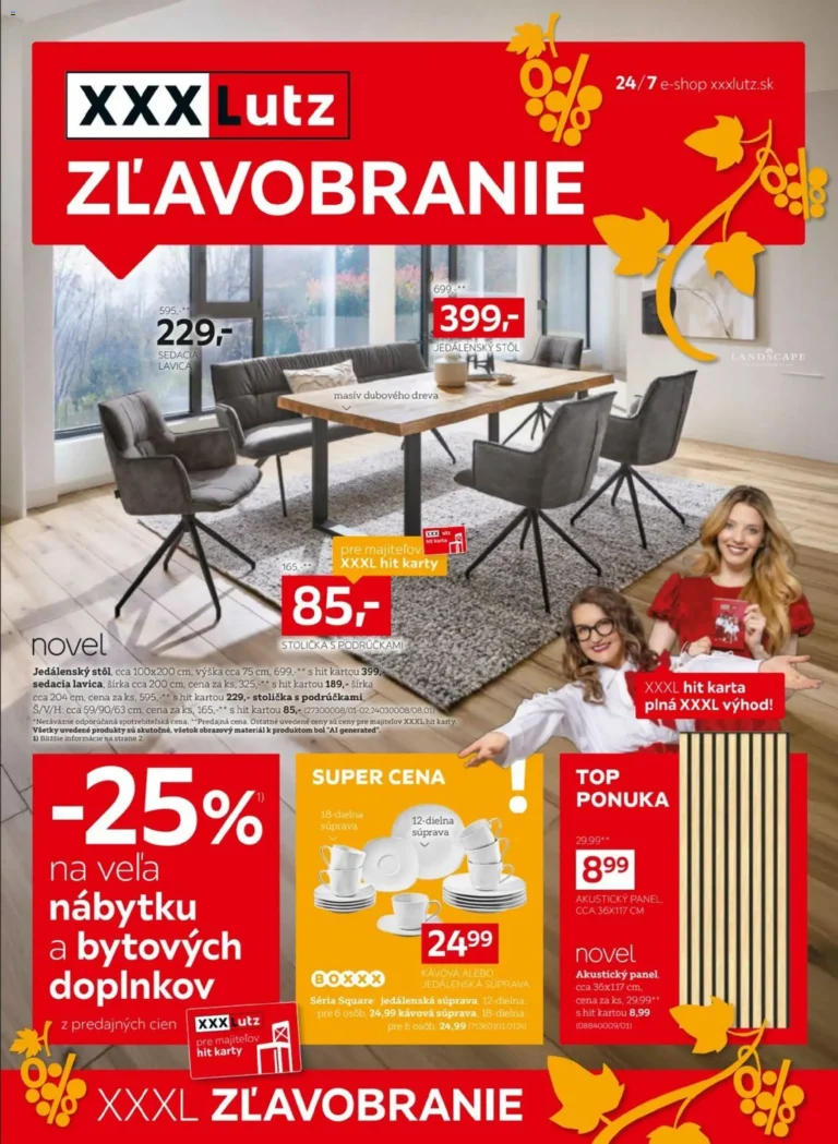 XXXLutz leták od 28.09.2026